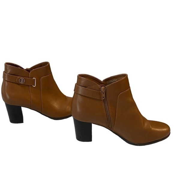 GIANI BERNINI Memory Foam Artemyss Booties brown woman’s size 10 - Picture 9 of 10